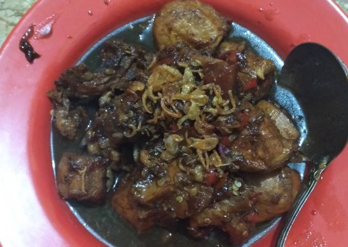 Ayam kecap simple