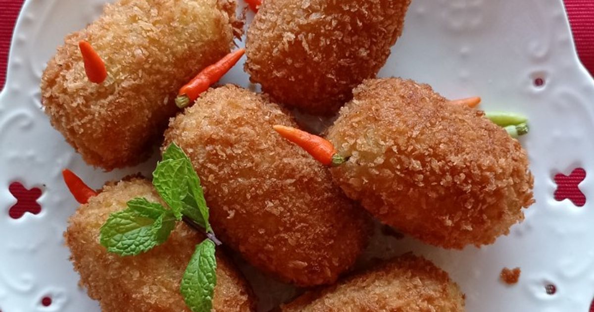 Kroket isi jamur