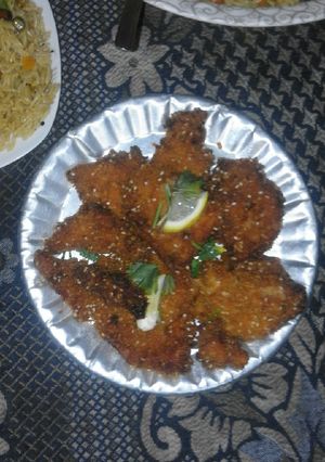 صورة لوصفة ستك بالسمسم والبقسماط