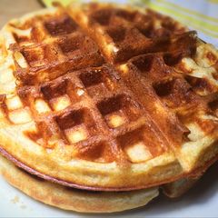 A picture of Sourdough Waffles.