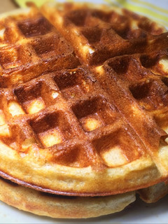 A picture of Sourdough Waffles.