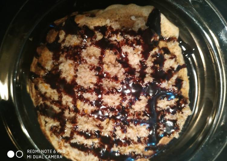 Gluténmentes amerikai palacsinta diósan, csokisan