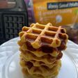 Waffle ubi madu