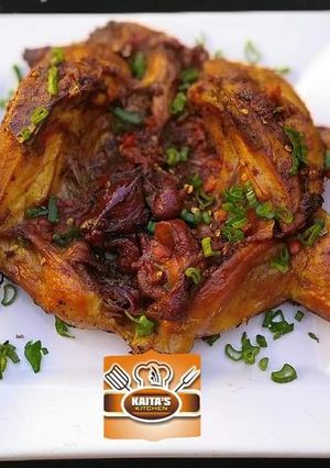 Grilled chicken ainihin hoton girkin