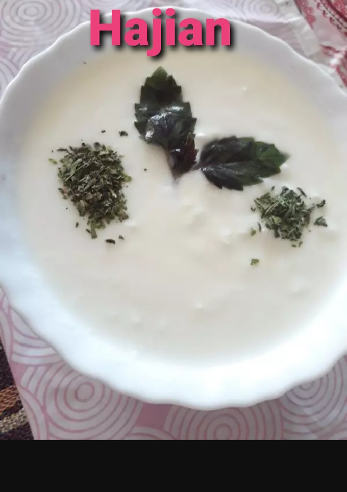 عکسی از دستور ماست خونگی😋❤😋