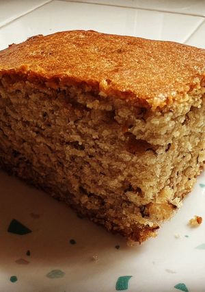 A picture of Best Banana Cake with Homemade Frosting.