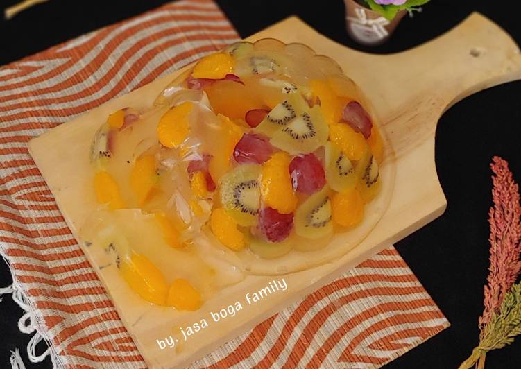 Anti Ribet, Bikin Jelly Fruits enak dan mudah
