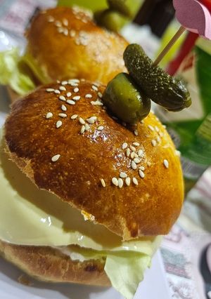 صورة لوصفة همبرغر 🍔