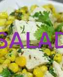 Soya Paneer corn salad