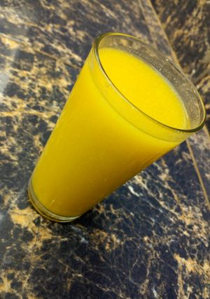 A picture of Mango juice.