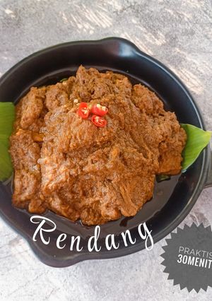 Foto resep Rendang Padang Praktis