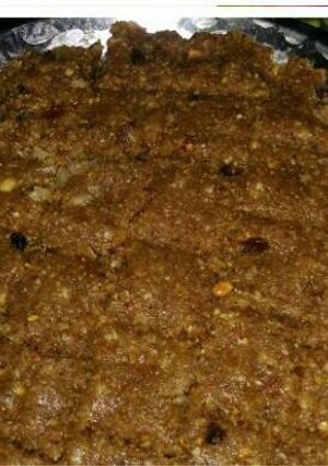 A picture of Dry fruit barfi.