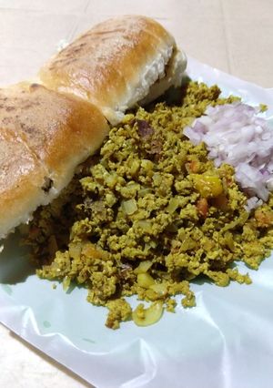 A picture of Egg bhurji.