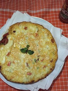 Foto resep Omelette with mozarella