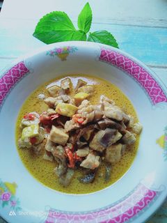 Foto resep 3T(Terong, Tempe, Tahu) kuah santan