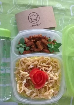 Foto resep Nasi kuning rice cooker