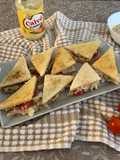 Sandwich tonno maionese e pomodorini