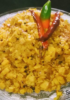 থোড় ছেঁচকি (Thor Chenchki Recipe In Bengali) রেসিপির প্রধান ছবি