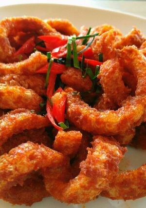 รูปของ แคบหมูคั่วพริกแกง