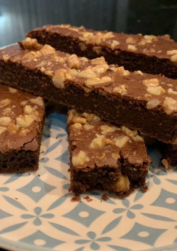 Una foto de Barritas de brownie saludables