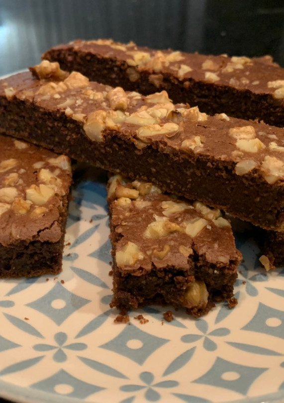 Una foto de Barritas de brownie saludables