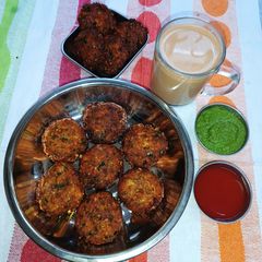A picture of Scrumptious And Protein Pack Paneer-Sprouts Tikki.