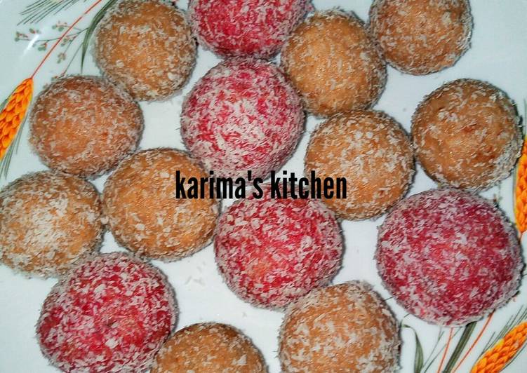 Recipe of Speedy Coconut laddoo