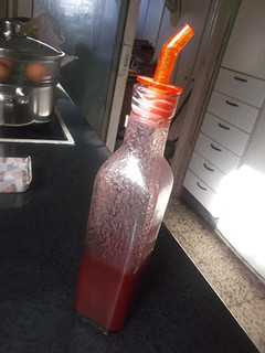 Una foto de Vinagre de fresas