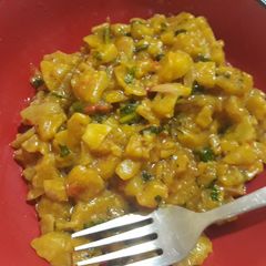 A picture of Plantain porriage.