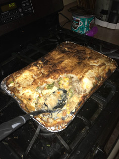 A picture of Shepherd pie.