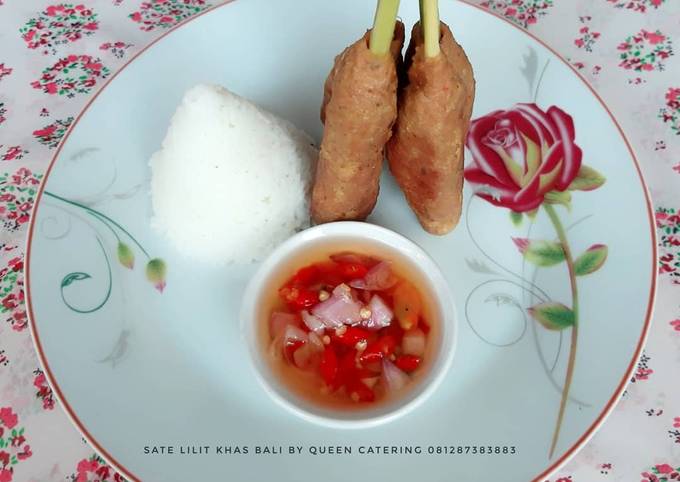 Sate Lilit khas Bali Queen Catering