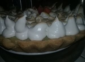 Una foto de Lemon pie🍋🍋🍋👌!!!a puro limón!!!