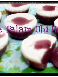 Foto resep Kue Talam Ubi Ungu