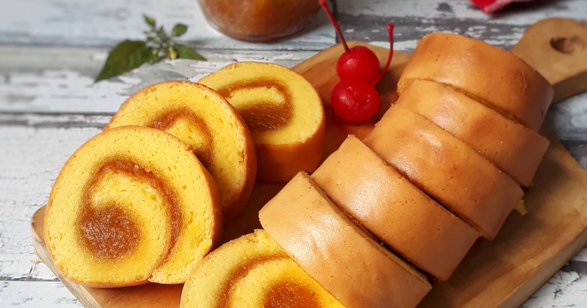 Resep Roll Cake Bolu Gulung Super Lembut Oleh Sukmawatirs Cookpad