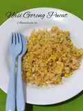 Nasi goreng pucat bumbu racik