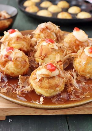 Foto resep Takoyaki: Cemilan Kekinian Favorit Anak-anak