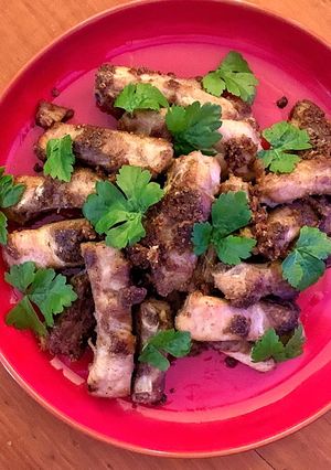 A picture of Salt and pepper spare ribs.