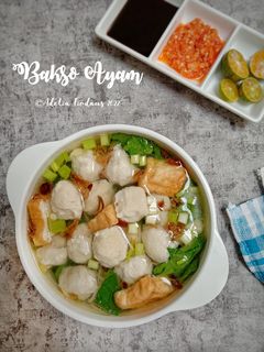 Foto resep Sup Bakso Ayam Homemade