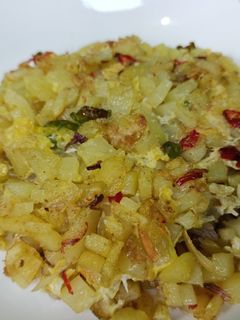 Foto resep Dadar Telur Kentang