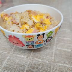 A picture of Ham Egg Fried Rice.
