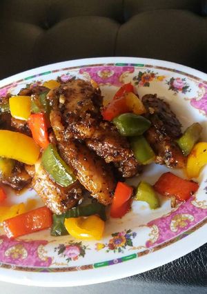 Foto resep Blackpaper chiken wings