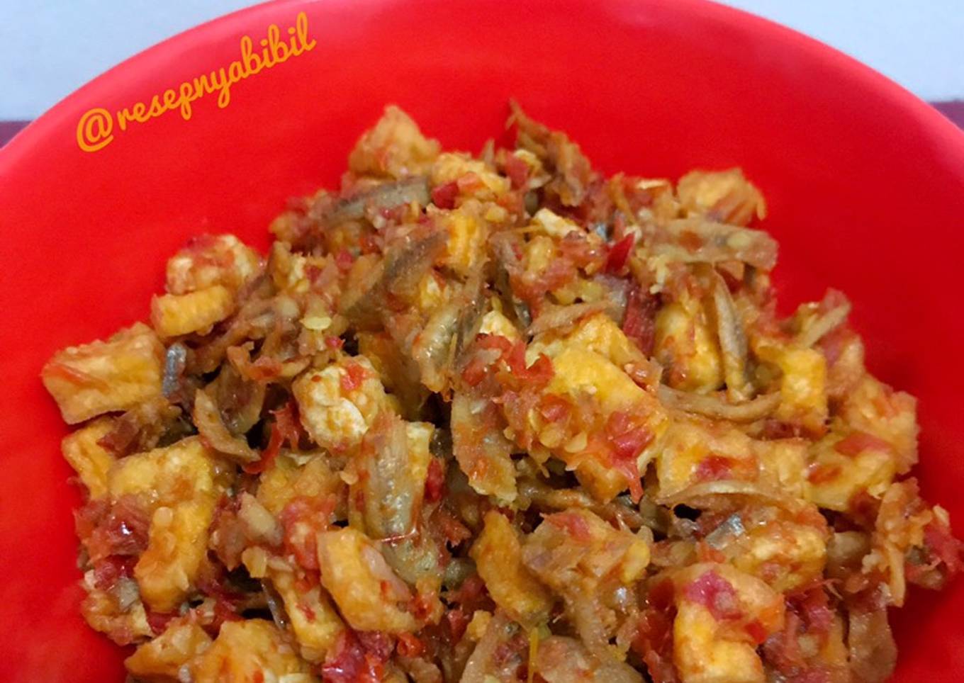 Balado Teri Tahu