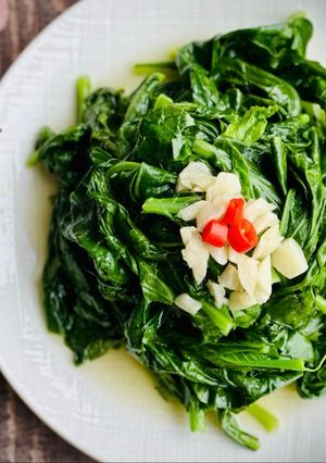 清炒芥藍菜 的食譜成品照片