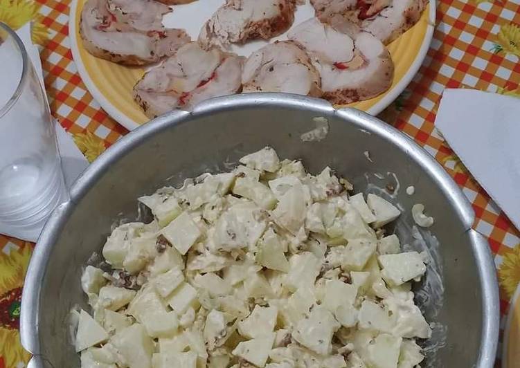 Ensalada Waldorf original vegetariana y de verano 😵😱