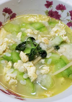 絲瓜蛋 的食譜成品照片