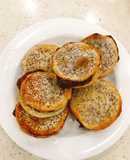 Bánh tổ - khoai môn kẹp