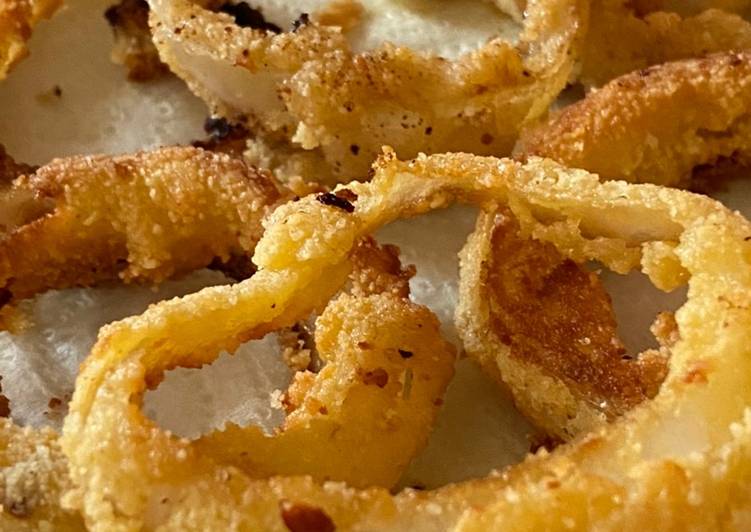 Onion Rings Rendah Karbohidrat (gak bikin Gendut!!)