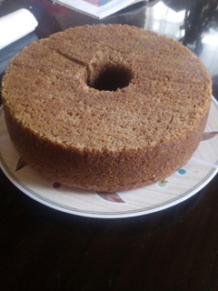 A picture of Orange coconut cake # author marathon#4 weeks challenge #.