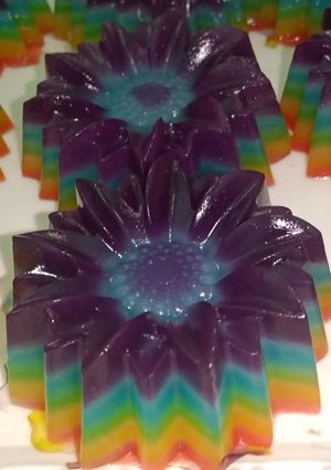 Foto resep Lapis Pepe rainbow