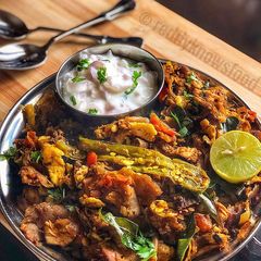 A picture of Hot ‘and’ Spicy Chicken Kothu Paratha.